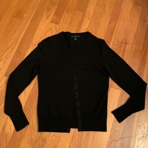 Banana Republic Classic Women’s black cardigan.  Size small.